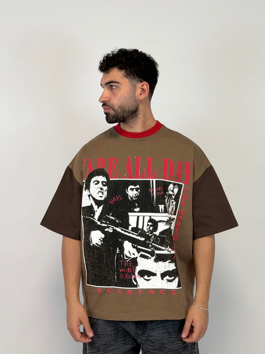 T-SHIRT SCARFACE BNK