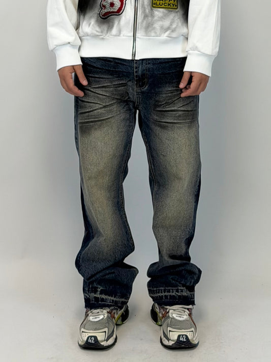 JEANS FLARE SABBIATO