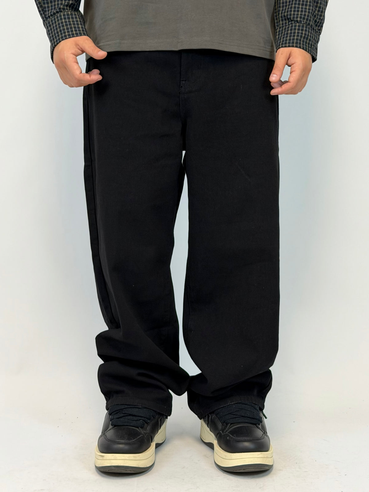 JEANS BAGGY BLACK