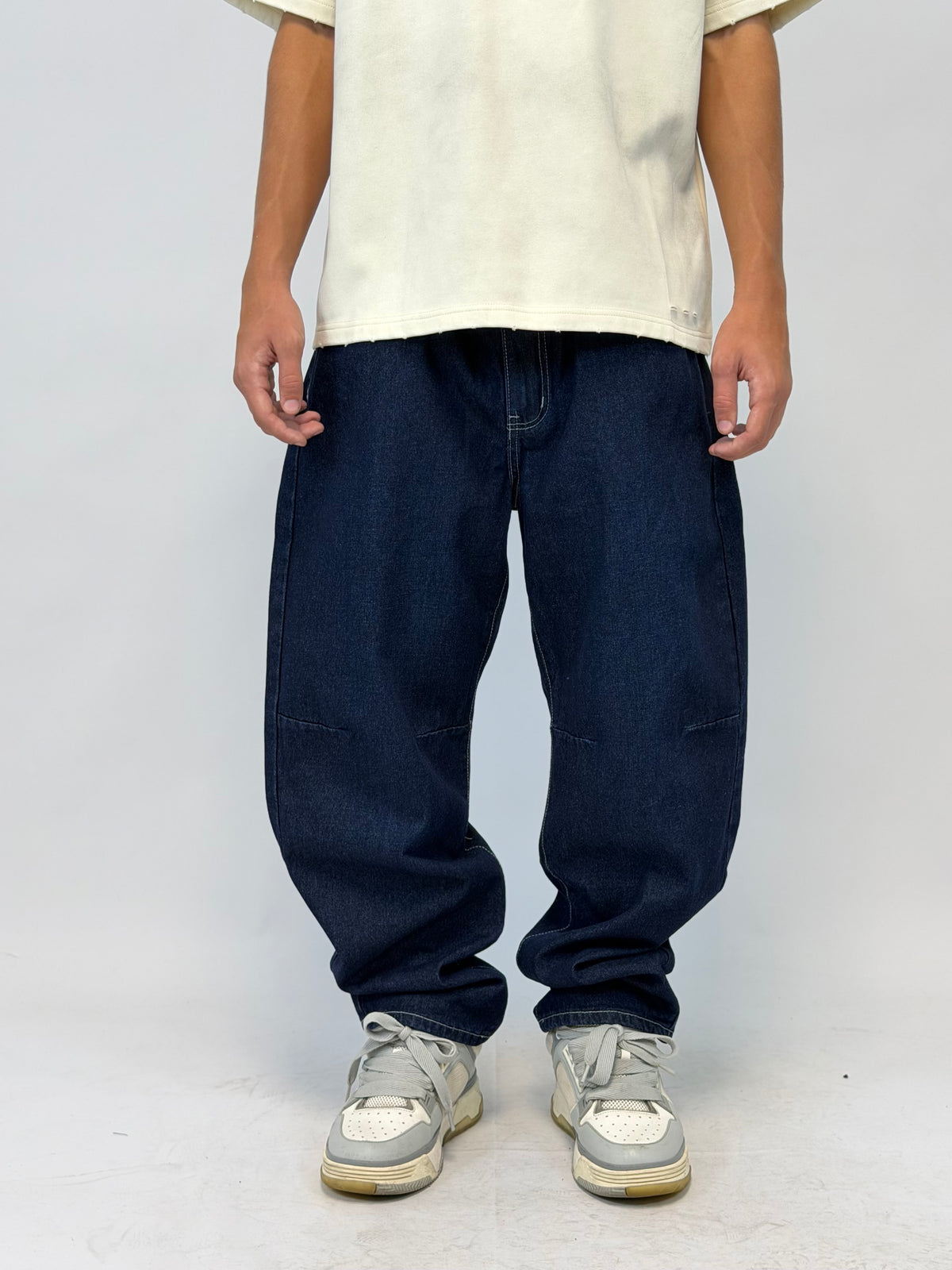 JEANS BALLOON BLU