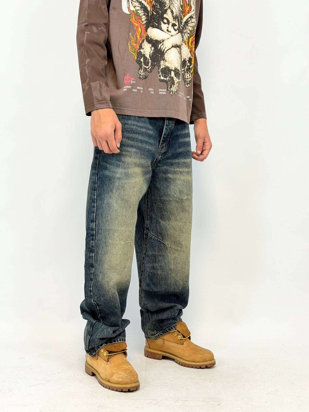 JEANS BLU SFUMATO