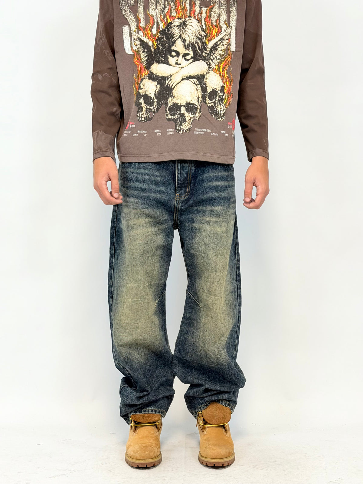 JEANS BLU SFUMATO