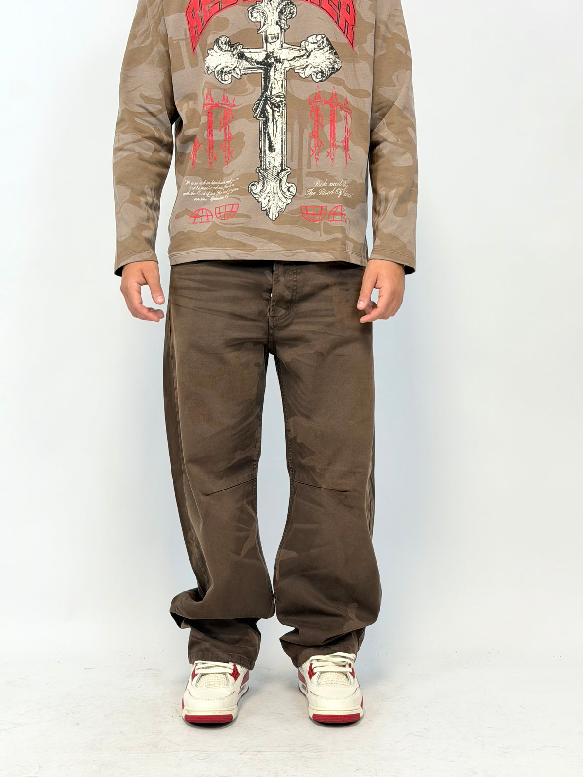 JEANS SFUMATO CAMO BNK