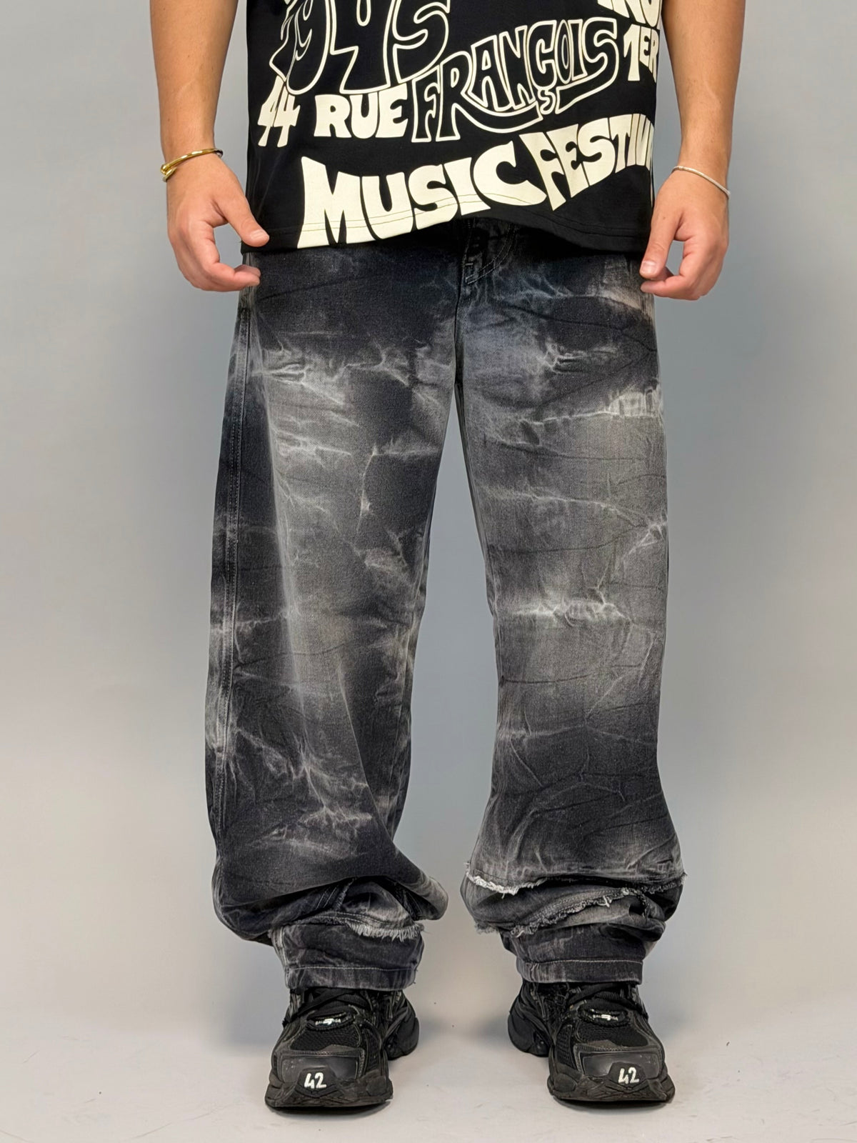 JEANS FREESTART GRAY