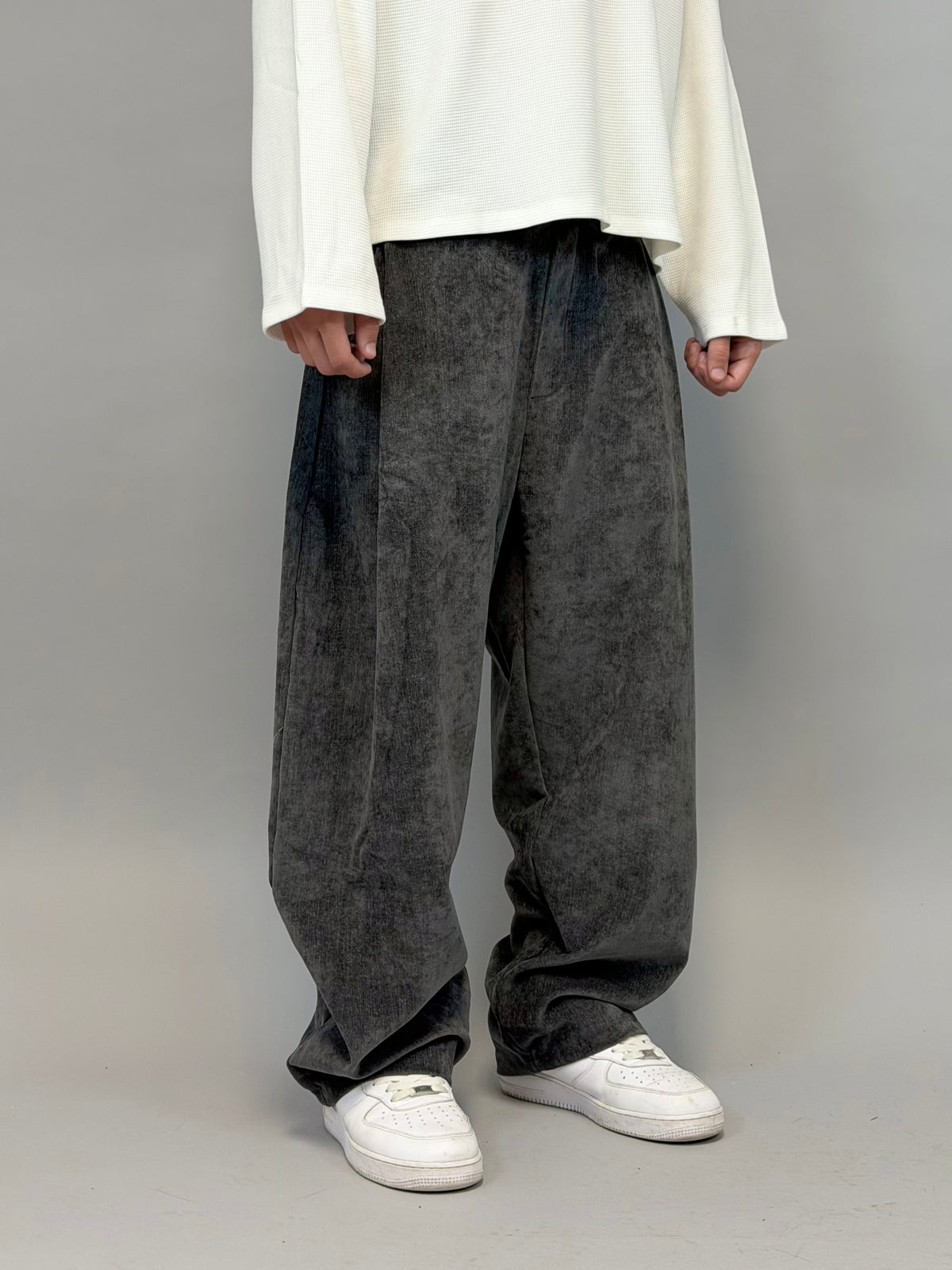 PANTALONE BALLOON VELLUTO