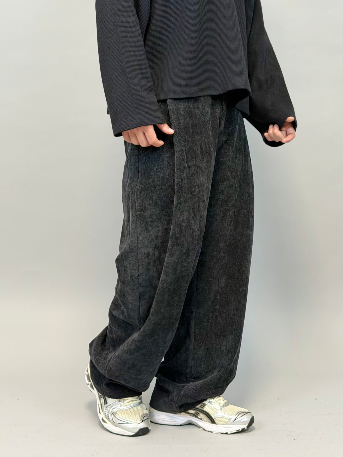 PANTALONE BALLOON VELLUTO