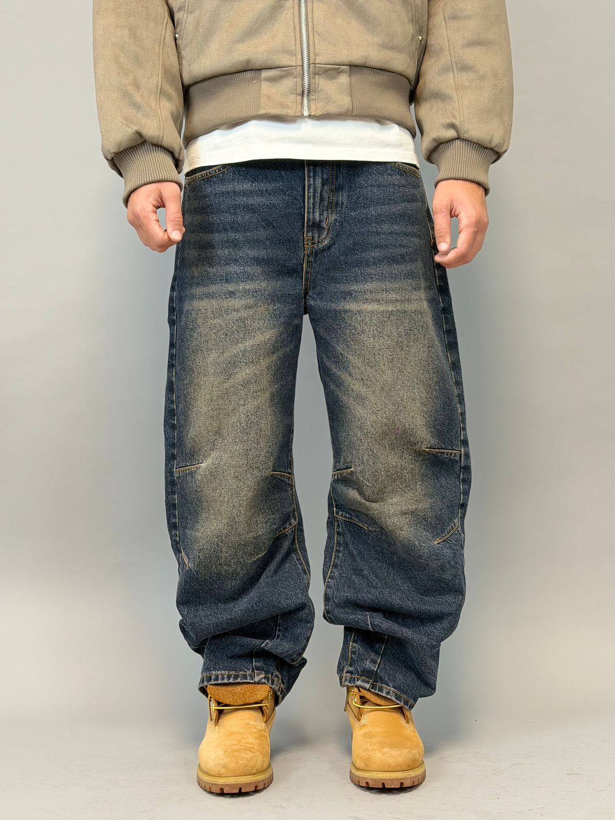JEANS BALLOON BLU