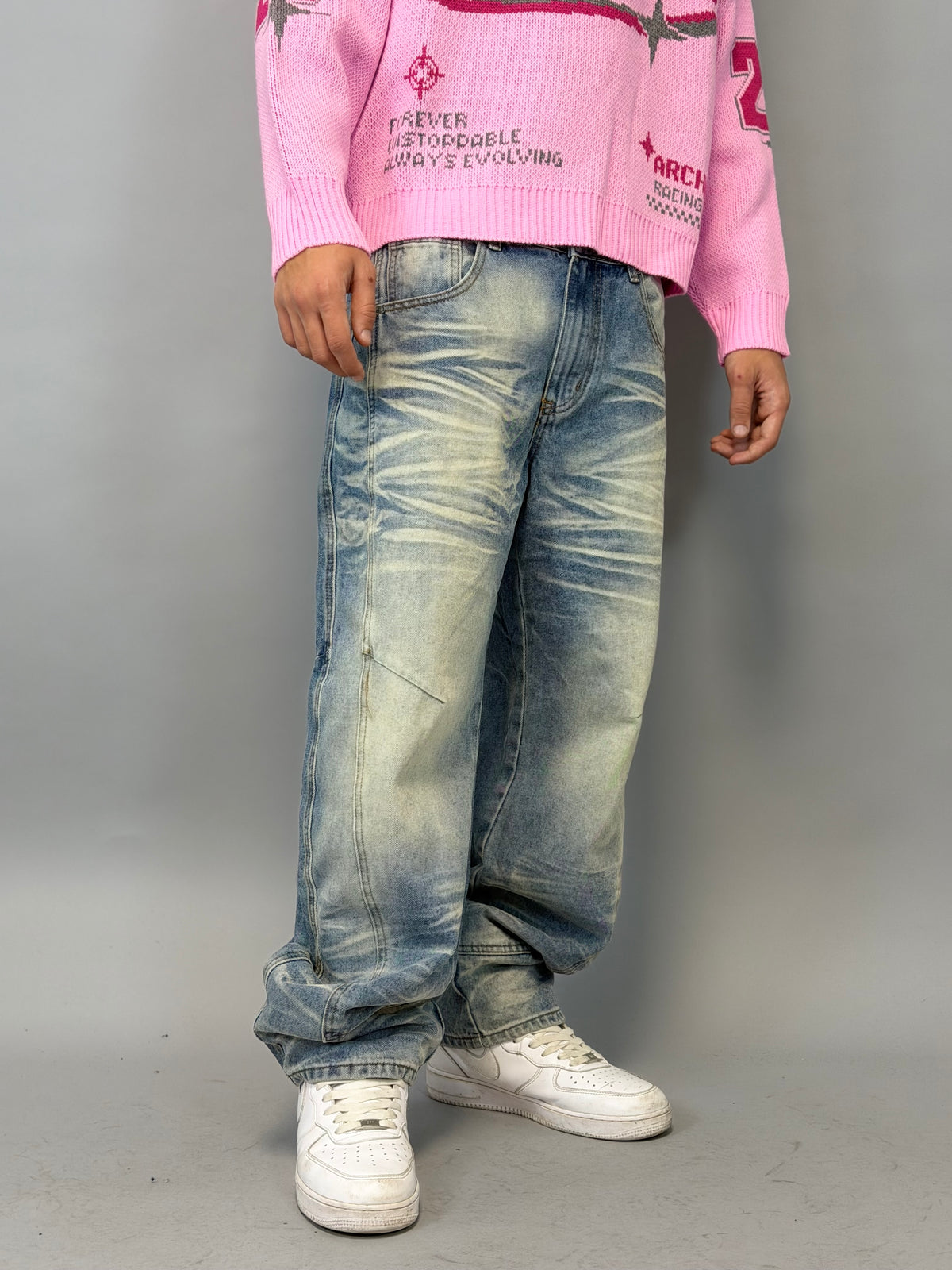JEANS CHIARO SFUMATO