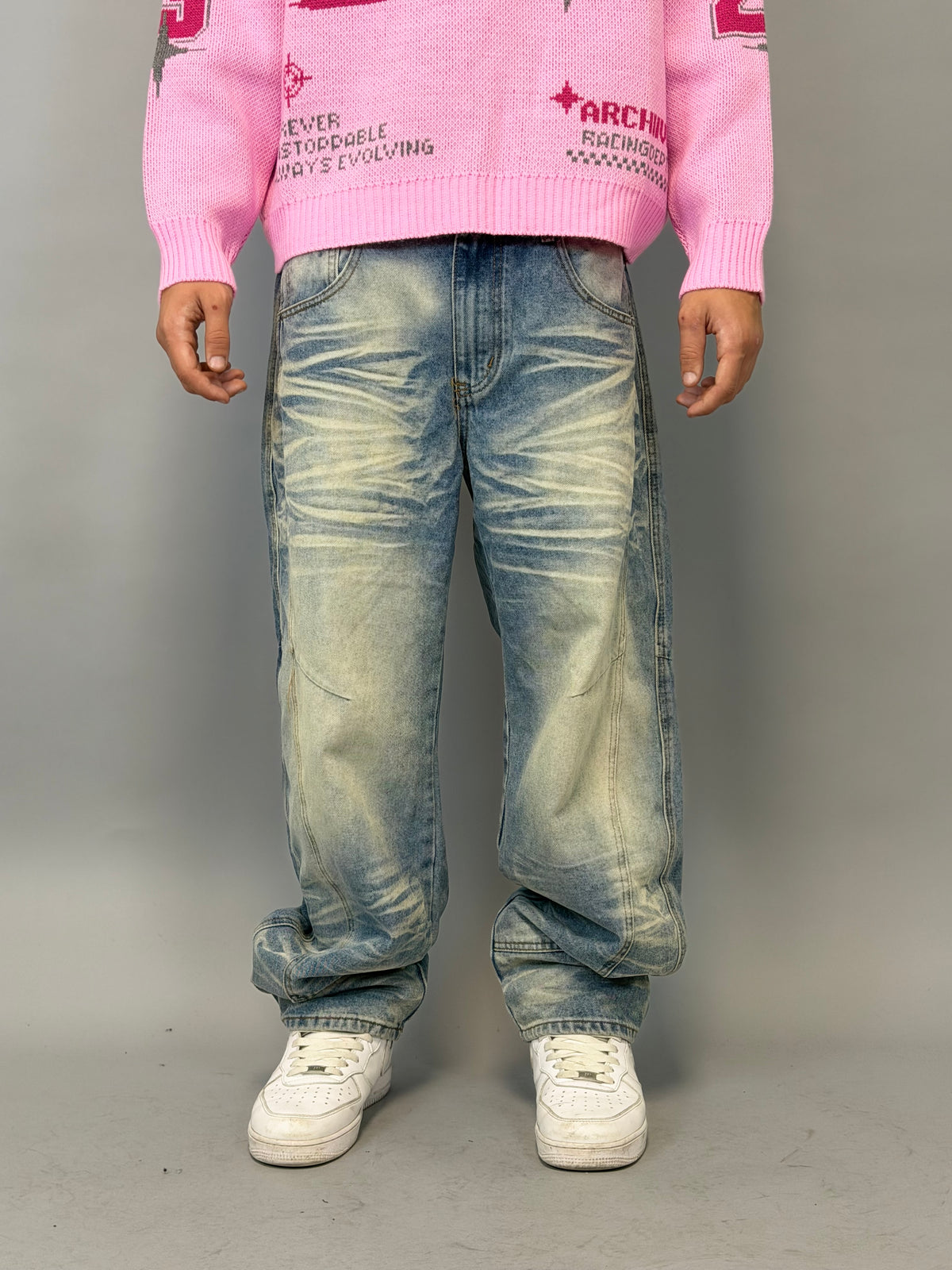 JEANS CHIARO SFUMATO
