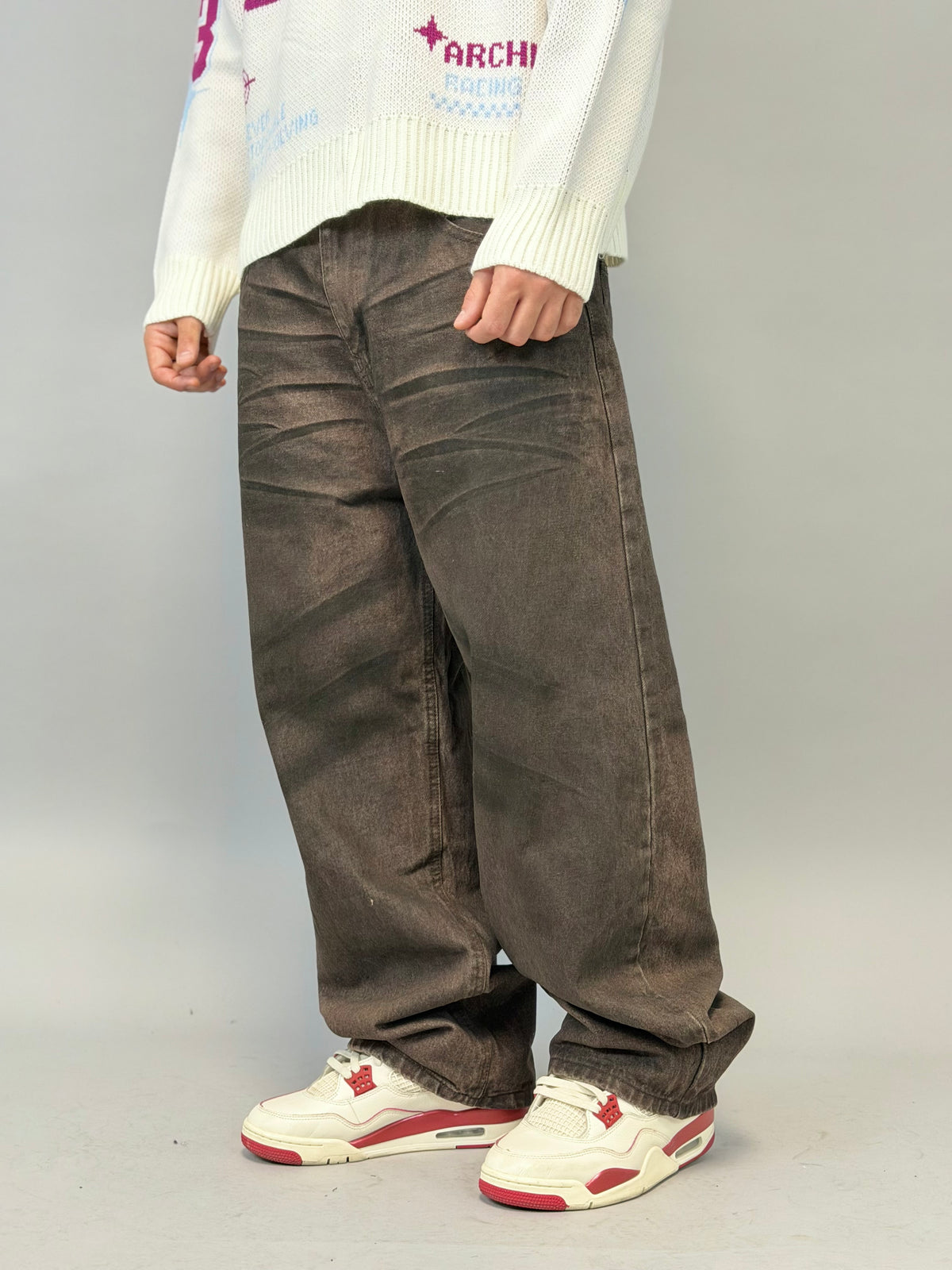 JEANS MORO SPALMATO